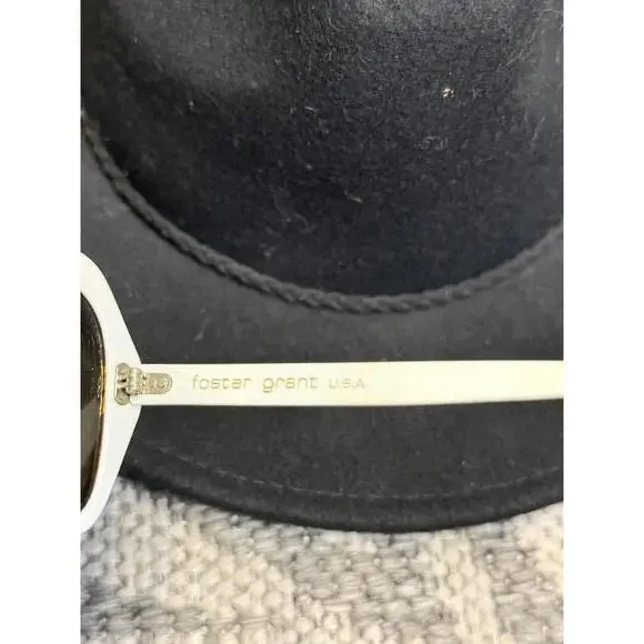 Vintage Foster Grant USA Blue Yellow White Mirrored Ski Sunglasses - Picture 6 of 6